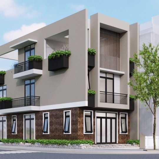 Thiết Kế Nhà Phố 3 Tầng